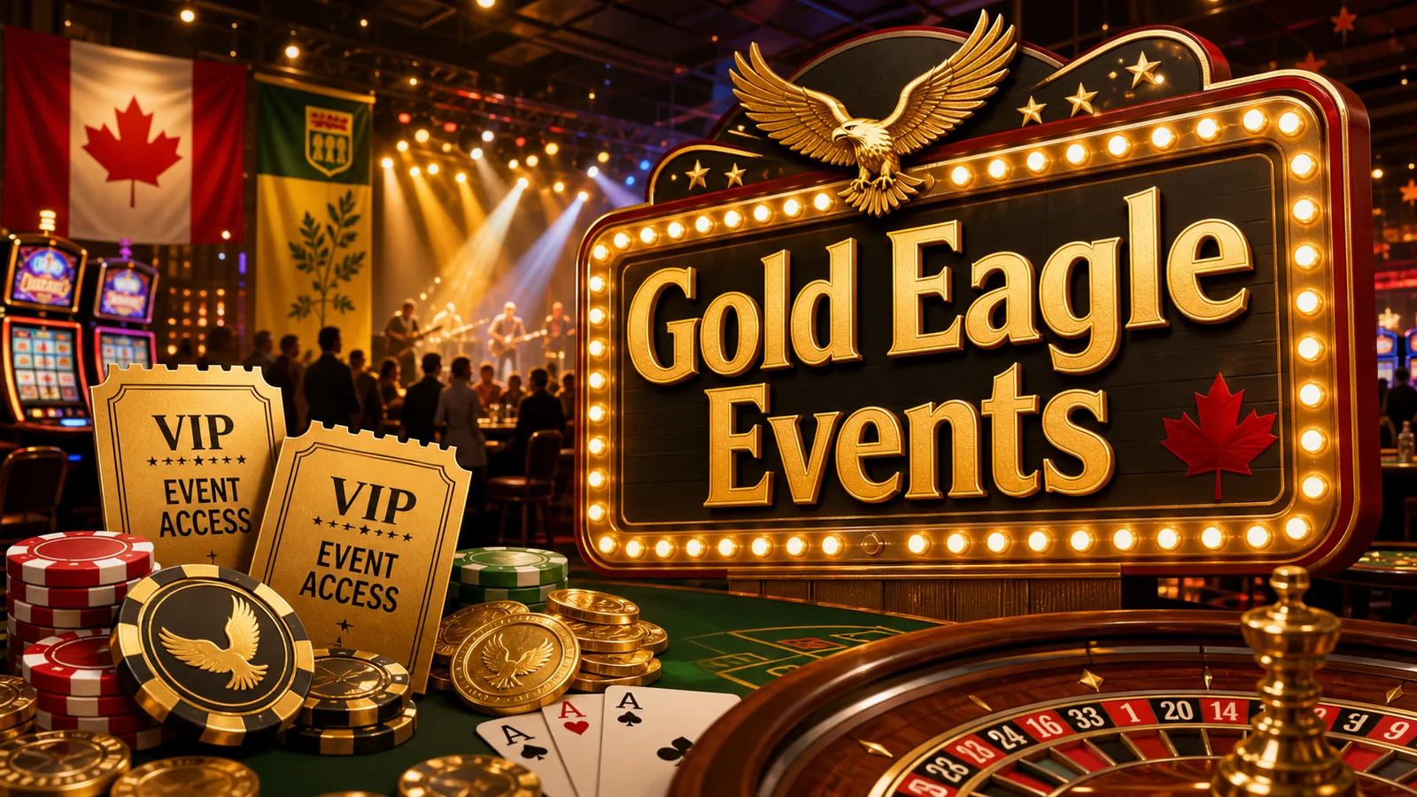 Gold Eagle Casino Events content banner