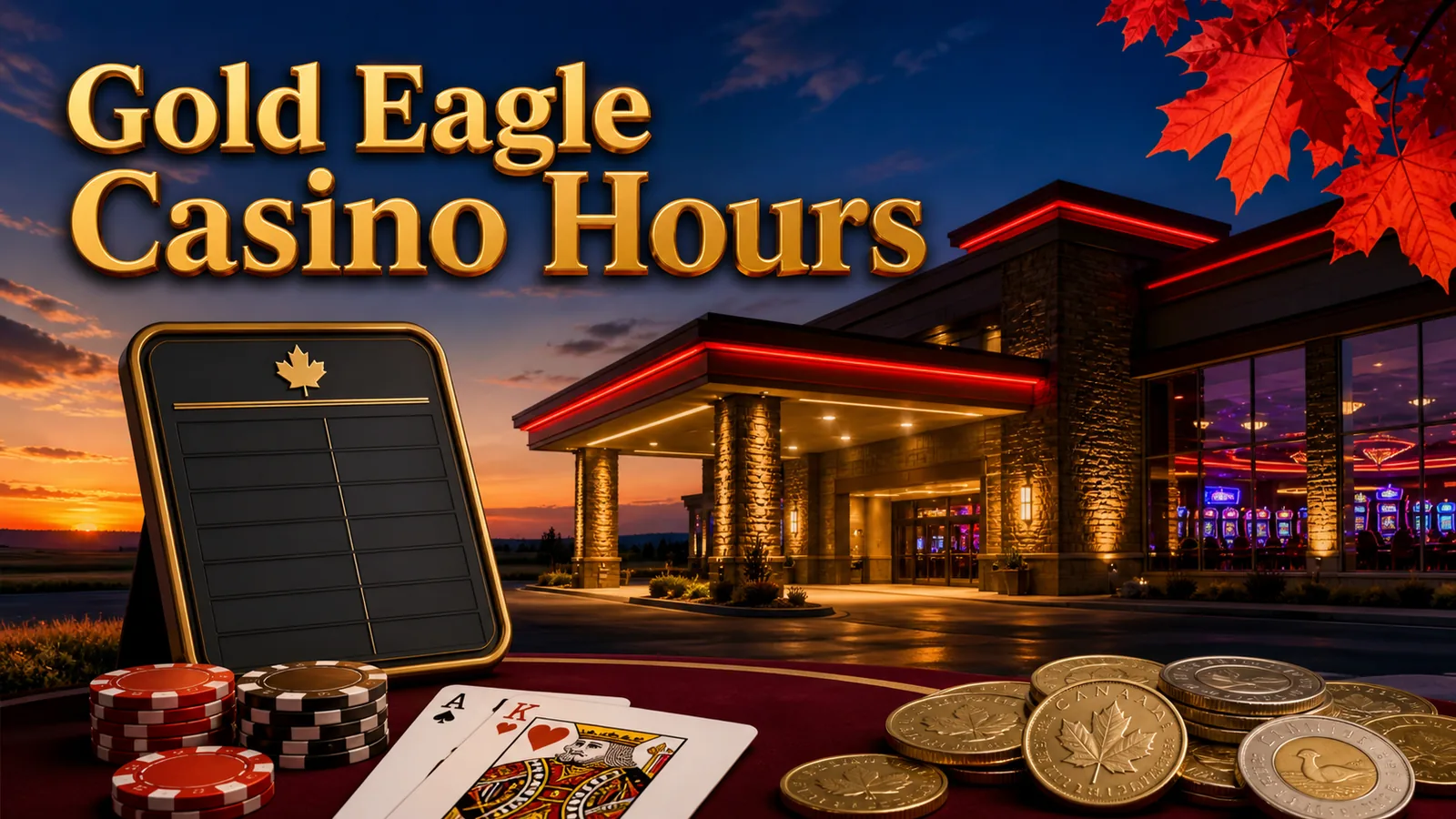 Gold Eagle Casino Hours content banner