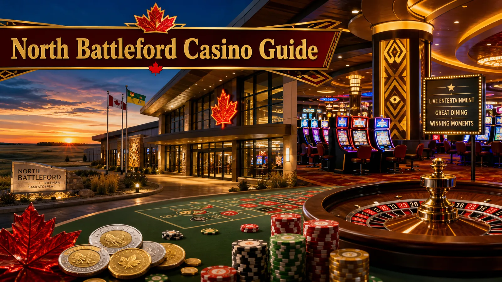 Gold Eagle Casino North Battleford content banner